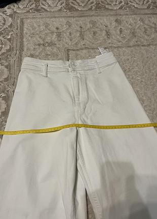 Білі джинси zara 4