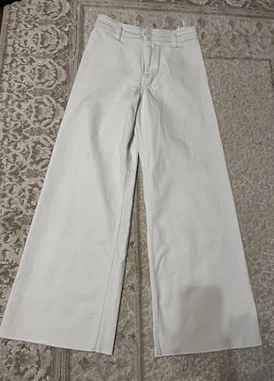 Білі джинси zara