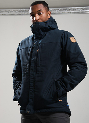 Зимняя куртка, парка fjällräven skogso padded jacket dark navy