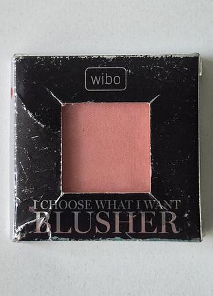 Hd blusher. wibo. румяна коралловые. 3