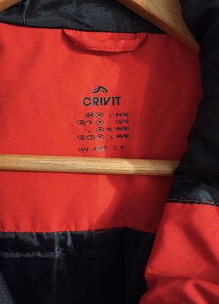 Куртка crivit червона з капюшоном 5