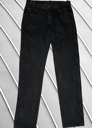 Чоловічі джинси wrangler w36 l36 чорні прямі класичні штани 2xl великого розміру брендові джинси для високого чоловіка довгі