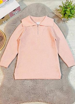 Стильна в'язана сукня-туніка від zara