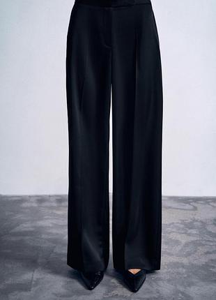 Брюки жіночі чорні zara new