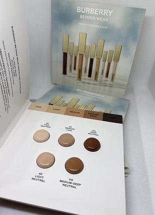 Оригинальный burberry beyond wear concealer стойкий корректор палетка пробников