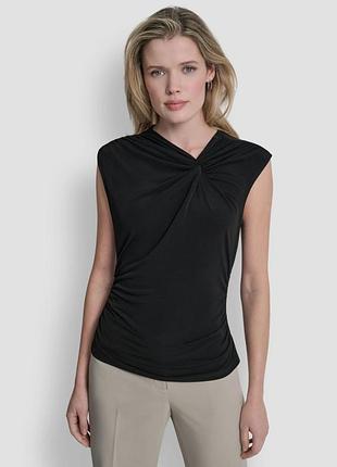 Женский асимметричный топ dkny