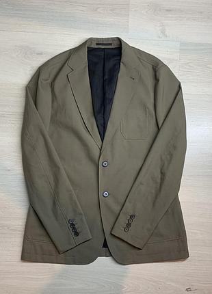 Чоловічий люксовий піджак allsaints m–l / ua 48–50, дизайнерський жакет, преміальний smart casual, стильний чоловічий блейзер, стан нового