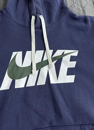 Худі nike синього кольору з капюшоном 3