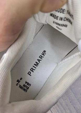 Кеды кроссовки primark 7