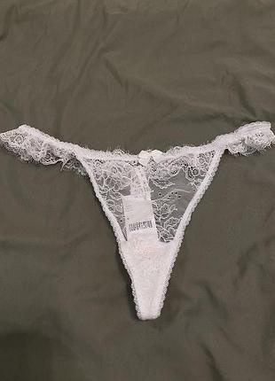 Жіночі мереживні трусики-стрінги urban outfitters