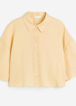 Сорочка h&m,  льон
