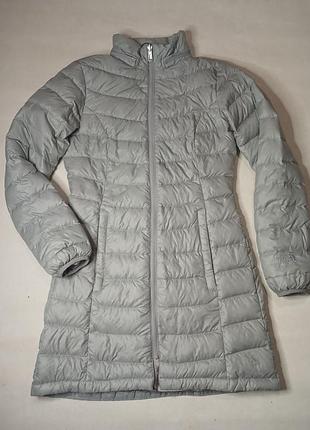 Жіноча куртка-пуховик the north face сіра розмір s