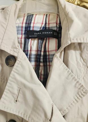 Плащ жіночий zara .c.м. 2