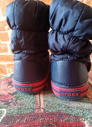 Чобітки crocs на дівчинку 3