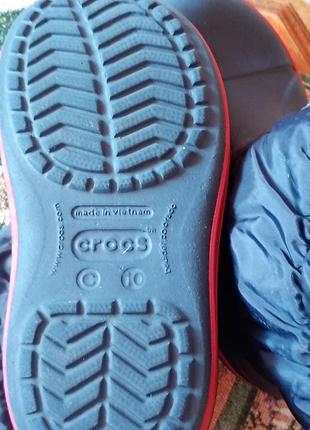 Чобітки crocs на дівчинку 7