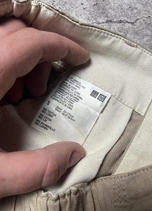 Лняні брюки штани uniqlo 2