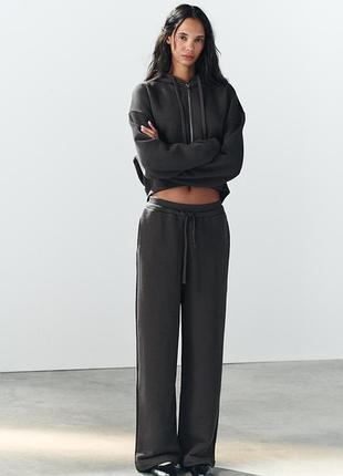 Спортивний жіночий костюм сірий zara new