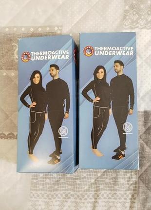 Новый комплект термобелья thermoactive underwear, размер l (термокофта + штаны)