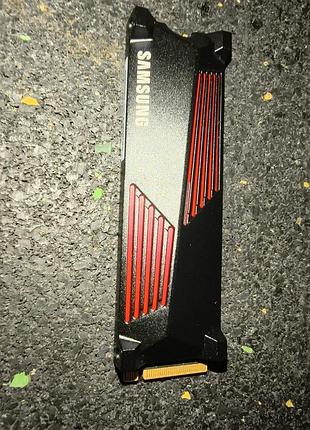 Ssd samsung 990 pro with heatsink 1tb pcie 4.0 nvme m.2 (состояние нового)