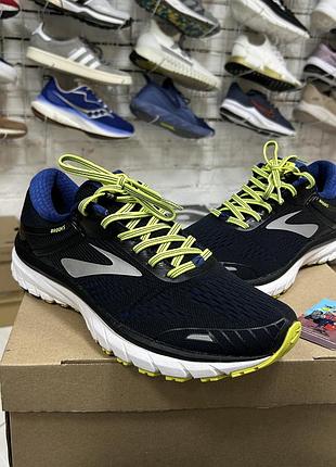 Чоловічі кросівки brooks defyance 11 для бігу тренувань залу спортивні сітка сині оригінал легкі бігові бу 44.5-45 р на піні повсякденні мʼякі
