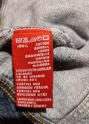 Жіноча джинсова куртка h&m синього кольору 9