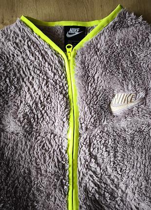 Женская кофта шерпа nike, l. 6