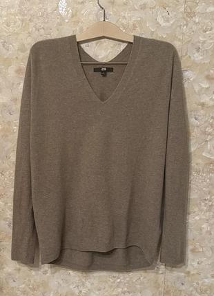 Кашемировый свитер uniqlo