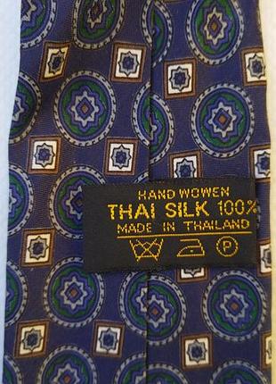 Hand woven, thai silk 100%, шелковый галстук ручной работы,тайланд