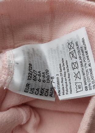 Брендовые колготы h&amp;m размер 122/128 2