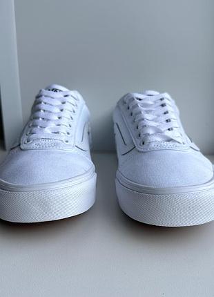 Кеди vans ward «true white» 5