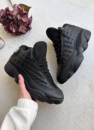 Jordan 13 retro total black altitude