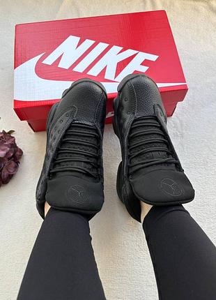 Jordan 13 retro total black altitude 2