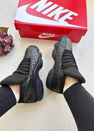 Jordan 13 retro total black altitude 3