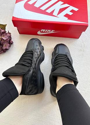 Jordan 13 retro total black altitude 4