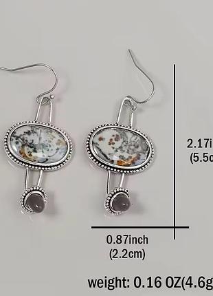 Серьги с элегантным ретро-настрой 7