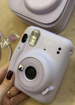 Фотоапарат моментального друку fujifilm instax mini 11 бузковий