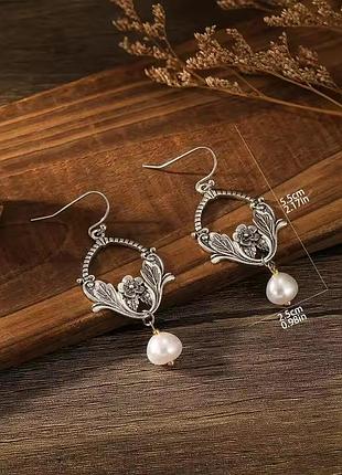 Серьги в стиле этно классики 5
