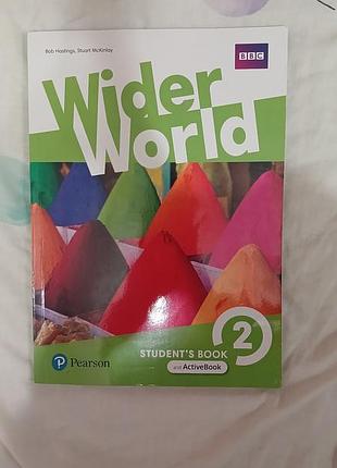 Підручник wider world 2 student's book pearson англійська мова