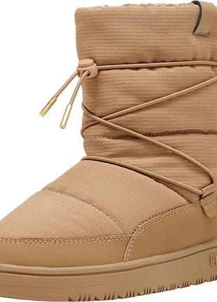 Дутики жіночі puma snowbae бежеві