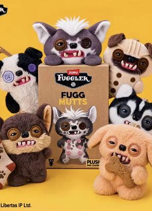 Іграшка брелок fuggler(фаглер) серія  fugg mutts собаки,  монстр брелок из тікток фуглер, фаглер собака faggler