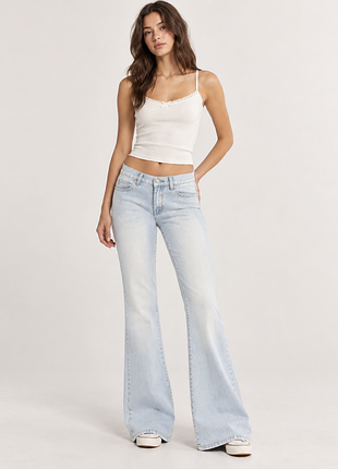 Очень качественные женские джинсы low rise винтаж only 💙 xs-s