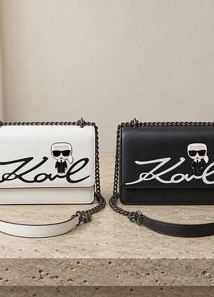 Сумка karl lagerfeld кросбоді, через плече, камера бег, месенджер, барсетка, сумочка жіноча | карл лагерфельд | оригінал з німеччини