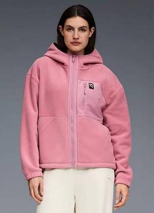Флисовая куртка кофта худи puma оригинал 8