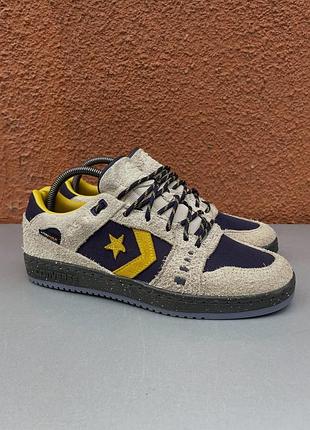 Оригінальні чоловічі повсякденні стильні кросівки converse cons as-1 pro suede cordura 41 розмір 26 см
