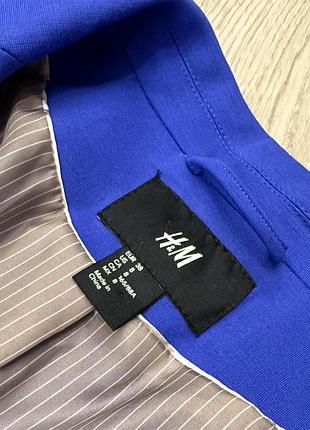 Піджак жіночий h&m синій 5