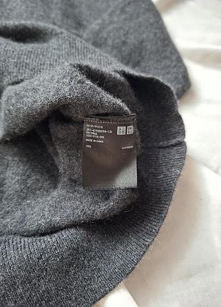 Кашемировый свитер uniqlo 4
