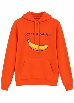 Утеплена толстовка dolce & banana на флісі