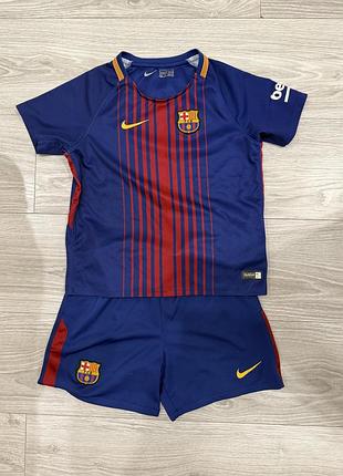 Футбольна форма nike fc barcelona