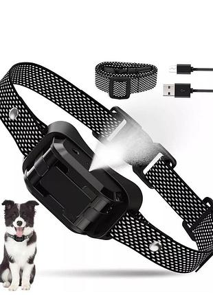 Нашийник антигавкіт зі спреєм і usb-зарядкою для собак