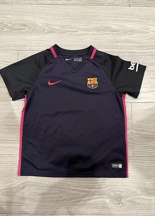 Футбольна футболка nike fc barcelona